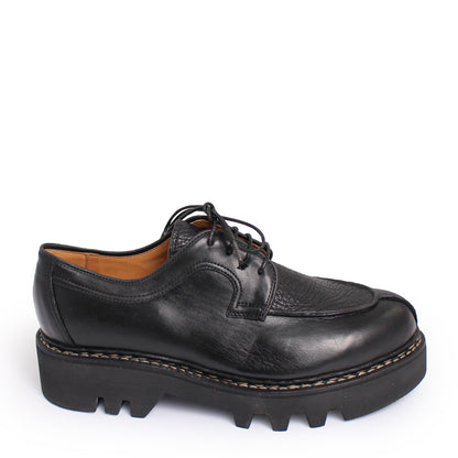 Rosa Mosa lace-up black leather welted vibram shoe