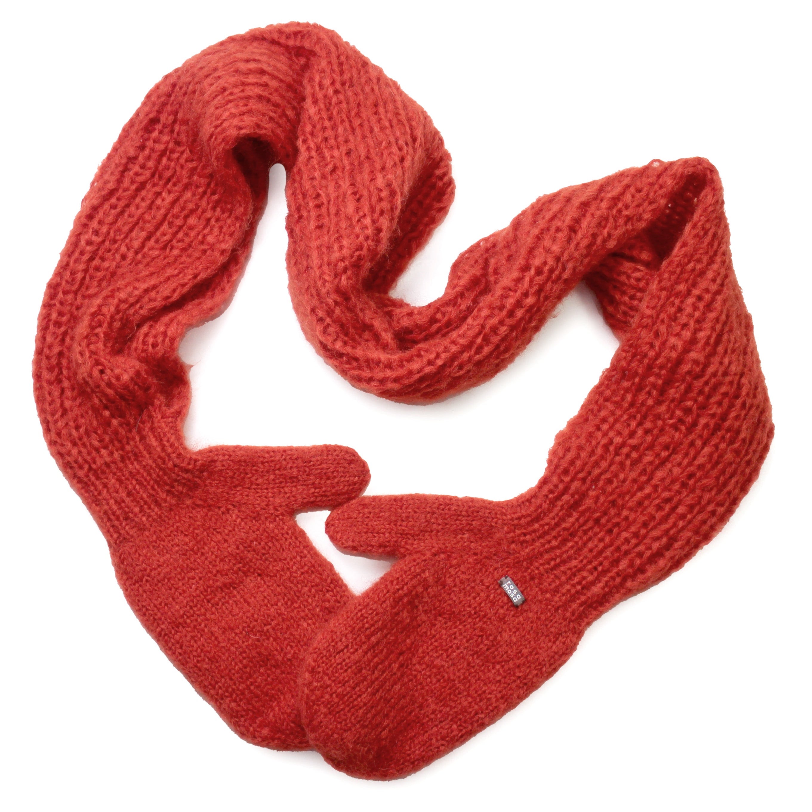 MITTENS SCARF  Combo + Rust